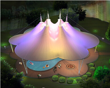 膜結構車棚的包裝和運輸